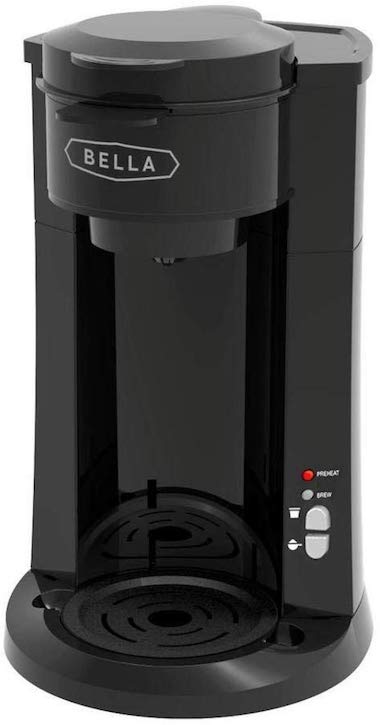 bella dual brew coffee maker single serve