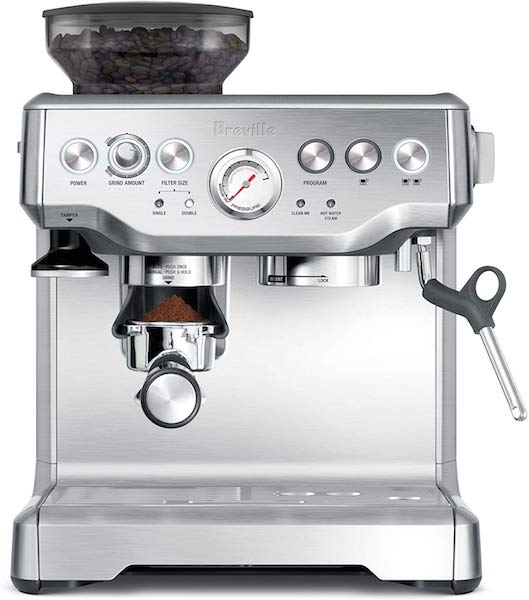 breville the barista express manual espresso machine