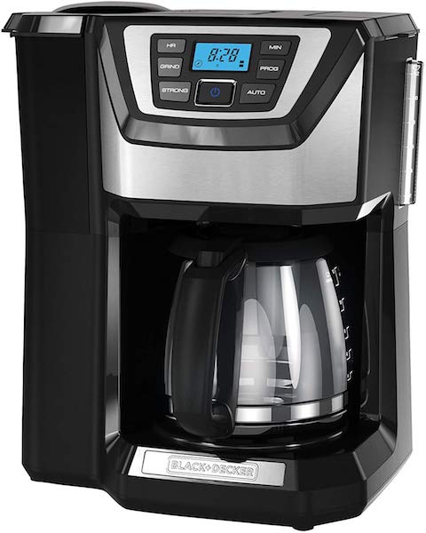 black decker 12 cup grind and brew coffee maker 1