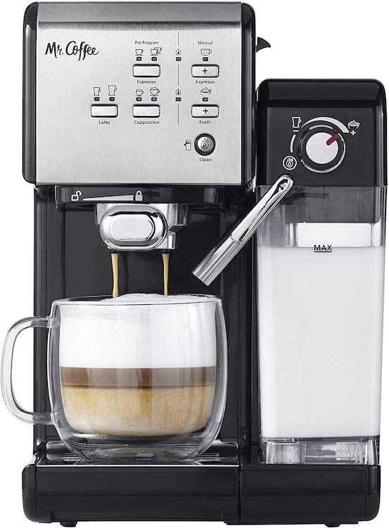 mr coffee one touch espresso maker