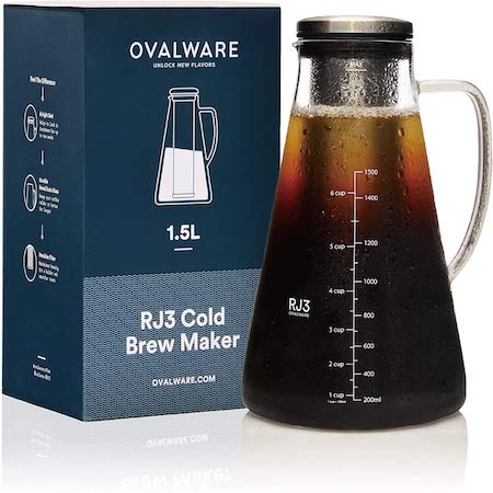 ovalware airtight cold brew maker